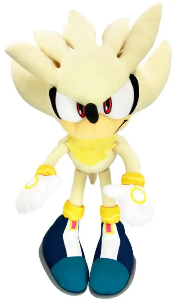 Sonic The Hedgehog Super Silver Sonic 10-Inch Plush