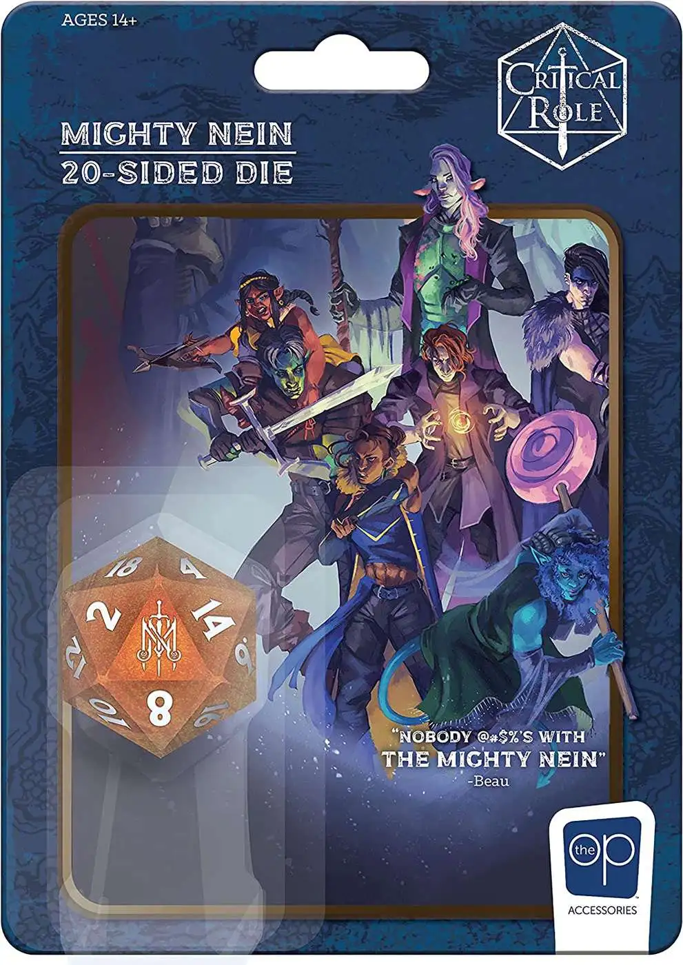 Dungeons & Dragons Critical Role Mighty Nein 20-Sided Die