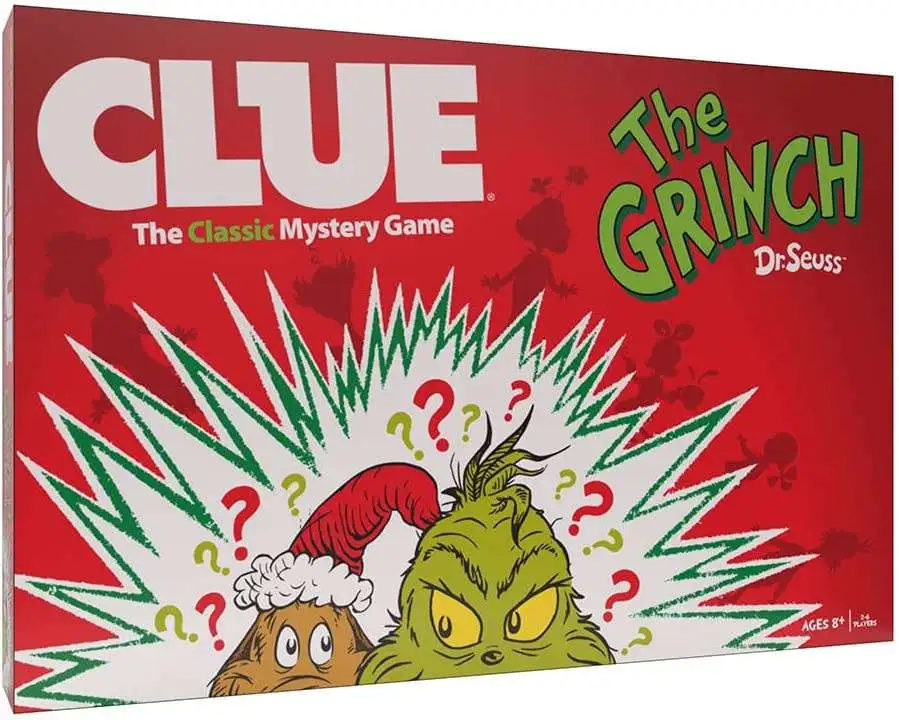 Clue The Grinch Board Game