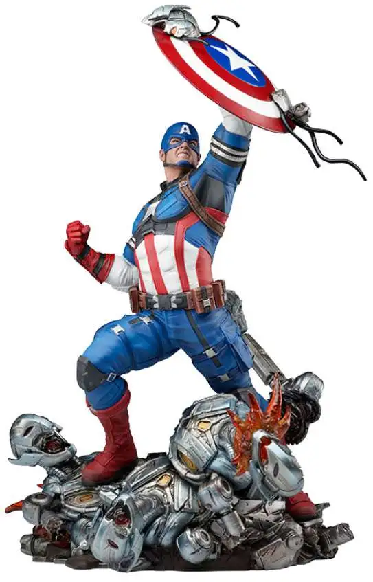 Future Revolution Marvel Gameverse Captain America Resin Statue