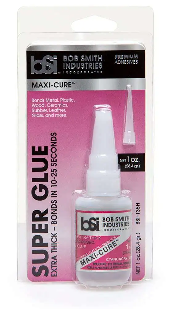Premium Adhesives Insta-Cure+ 1 Ounce Super Glue [Extra Thick]