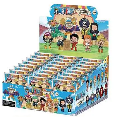 3D Figural Keyring One Piece Series 6 Mystery Box [24 Packs]