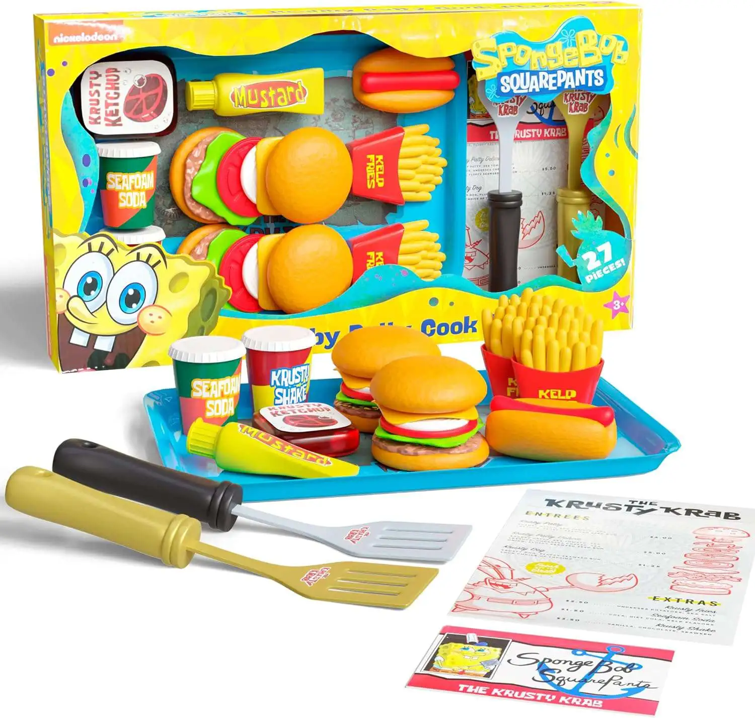 Spongebob Squarepants Krabby Patty Cook Playset Brooklyn Spongebob Squarepants Krabby Patty Cook Playset Brooklyn