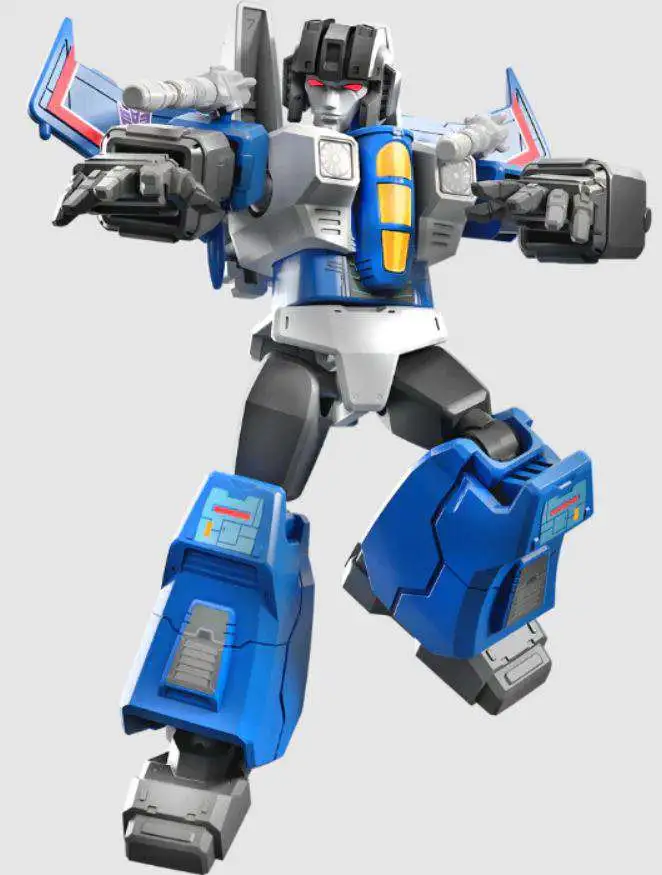 Transformers Galaxy Version 01 Roll Out Thundercracker 3.14-Inch 1/9 3.14" Model Kit [Loose]