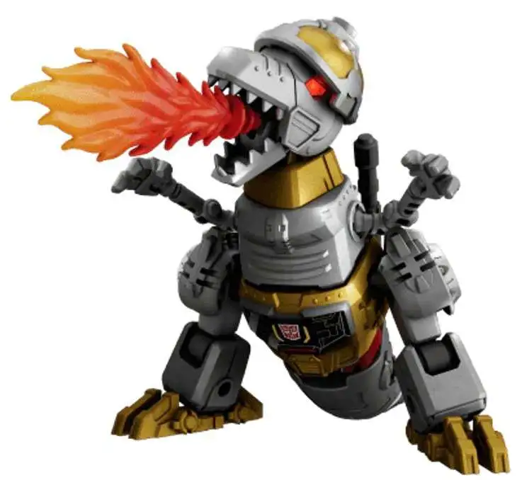 Transformers Galaxy Version 02 Grimlock 3.14-Inch 1/36 3.14" Model Kit [Tyrannosaurus Rex Mode Dinobot Chase Loose]
