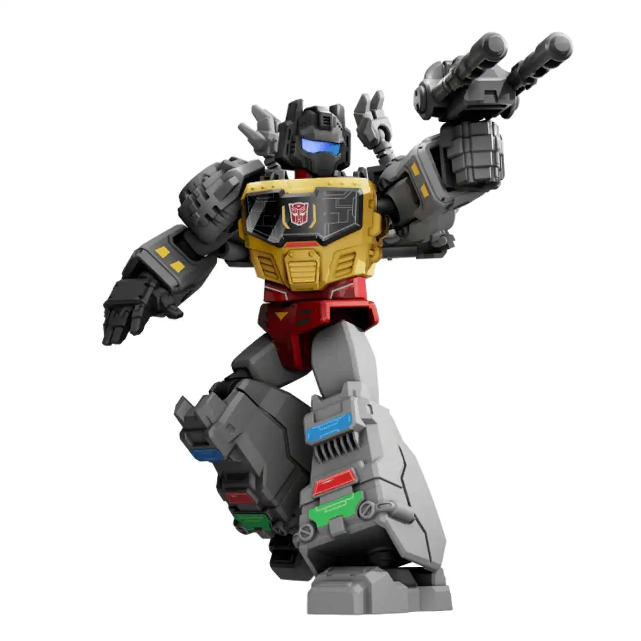 Transformers Galaxy Version 02 Grimlock 2.16-Inch 1/9 2.16" Model Kit [Loose]