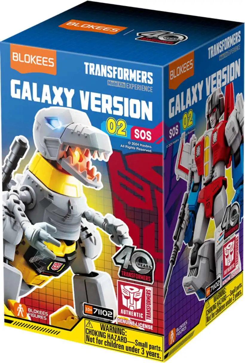 Transformers Galaxy Version 02 SOS Mystery Pack GV02 [1 RANDOM Model Kit Figure]