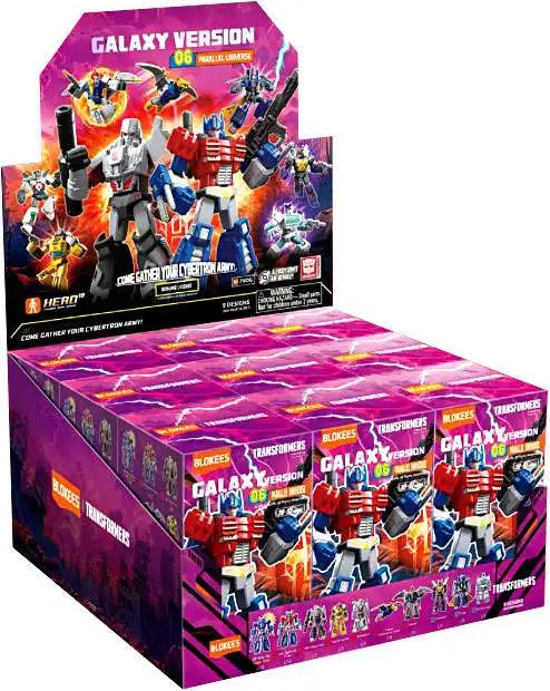 Transformers Galaxy Version 06 Parallel Universe Mystery Box GV06 [9 Packs]