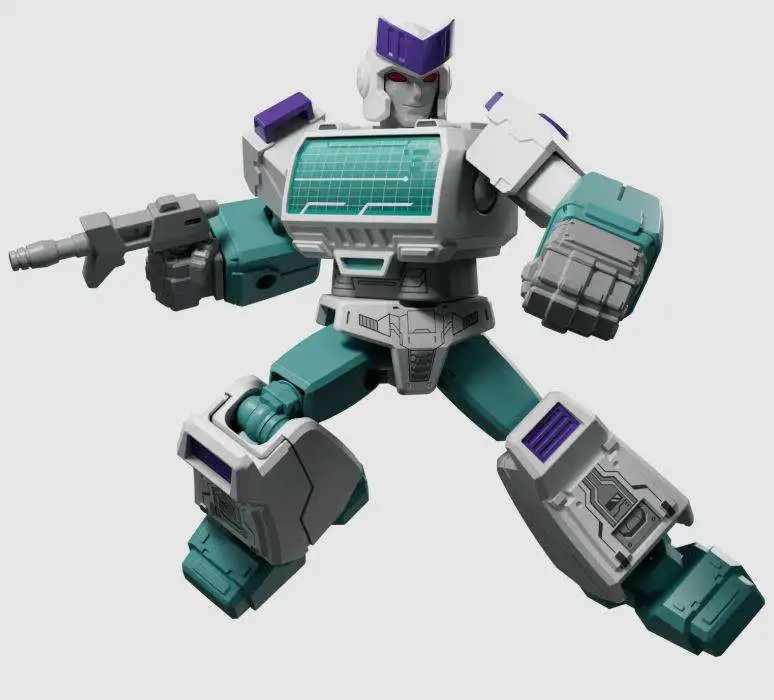 Transformers Galaxy Version 06 Parallel Universe Ratchet 1/9 Model Kit [Shattered Glass Loose]