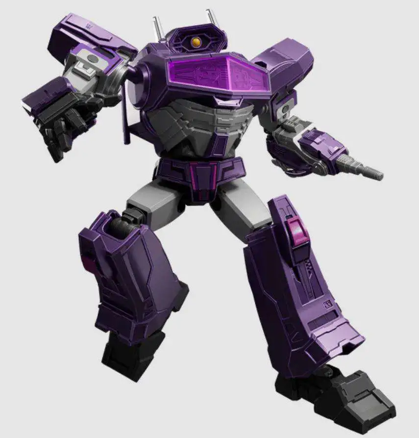 Transformers Galaxy Version 07 ONE Wave 2 Shockwave 1/9 Model Kit [Loose]