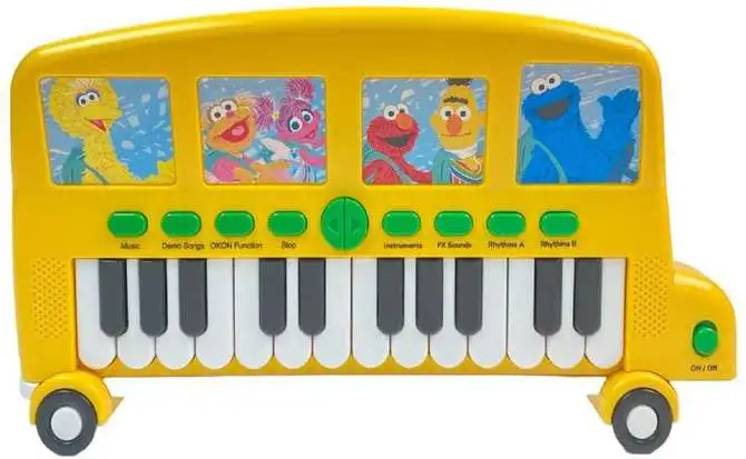 Piano Toy Sesame Street Bus Electronic Keyboard - Learn To Canon Printer Ts3320 Setup