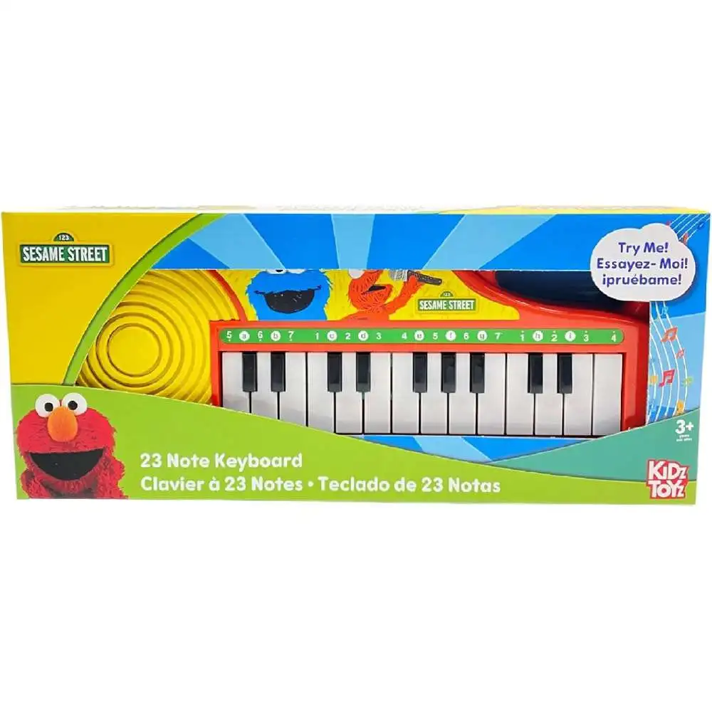 Sesame Street 23 Note Keyboard Kidz Toyz - ToyWiz