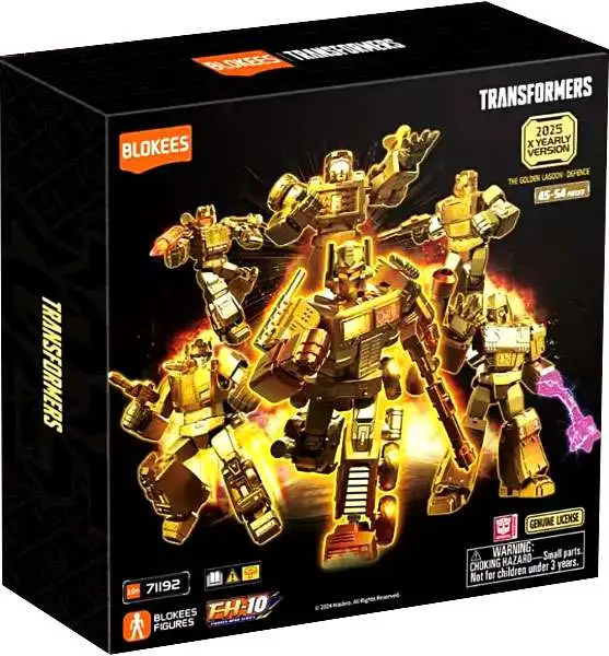 Transformers 2025 Golden Lagoon Defence Bumblebee, Optimus Prime