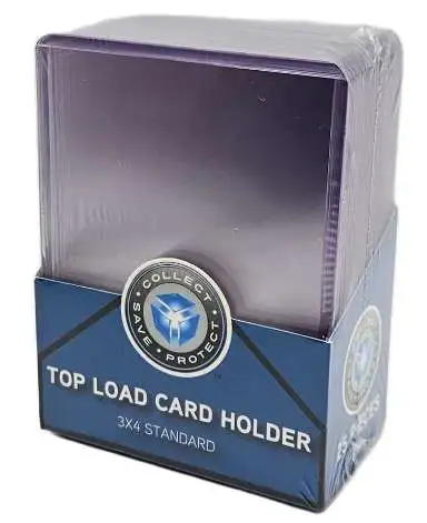 Collect Save Protect Top Load Card Holder 3X4 Standard 3X4 Standard [25 CT]