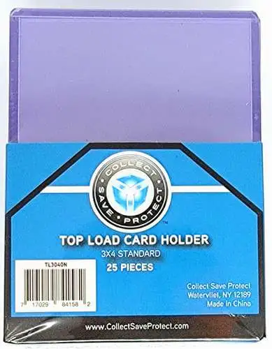 Collect Save Protect 3x4 Premium 2.75mm/108pt Top Load