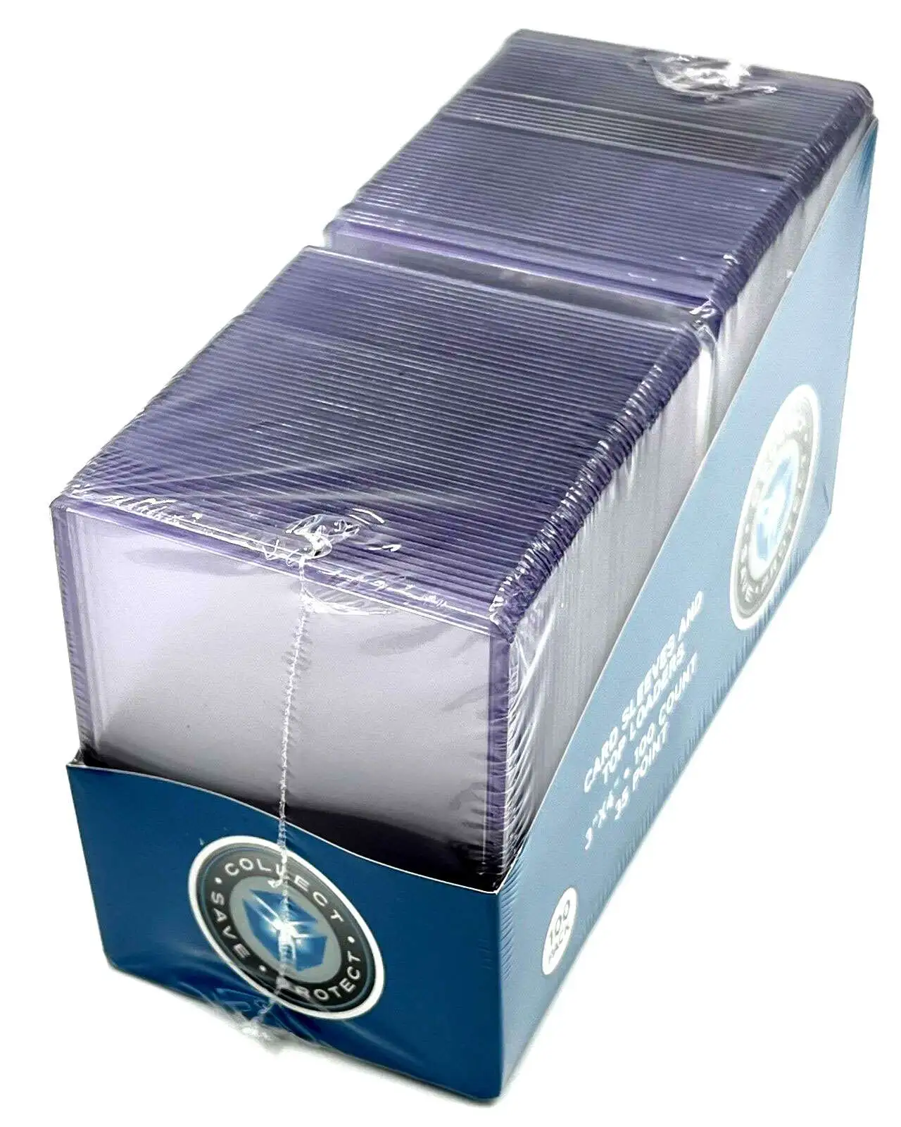 Card Protectors 100 Count Toploaders [12 Mil]