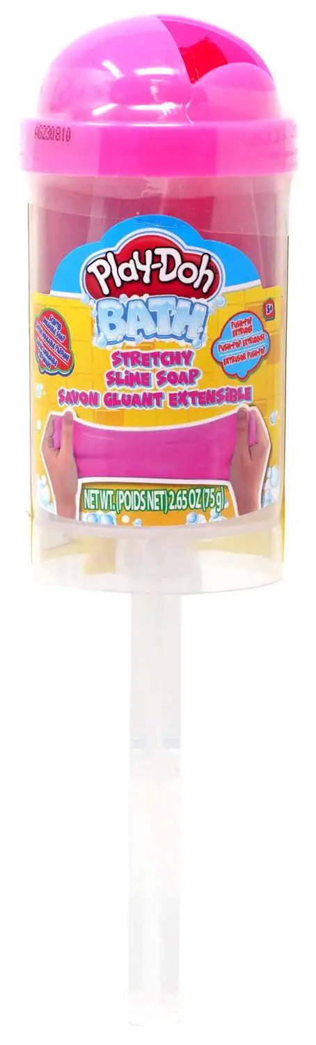 Play-Doh Bath Stretchy Slime Soap 2.65 Oz [Pink]