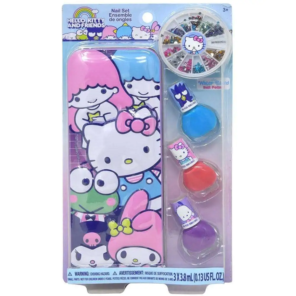 Hello Kitty Nail Set with Tin