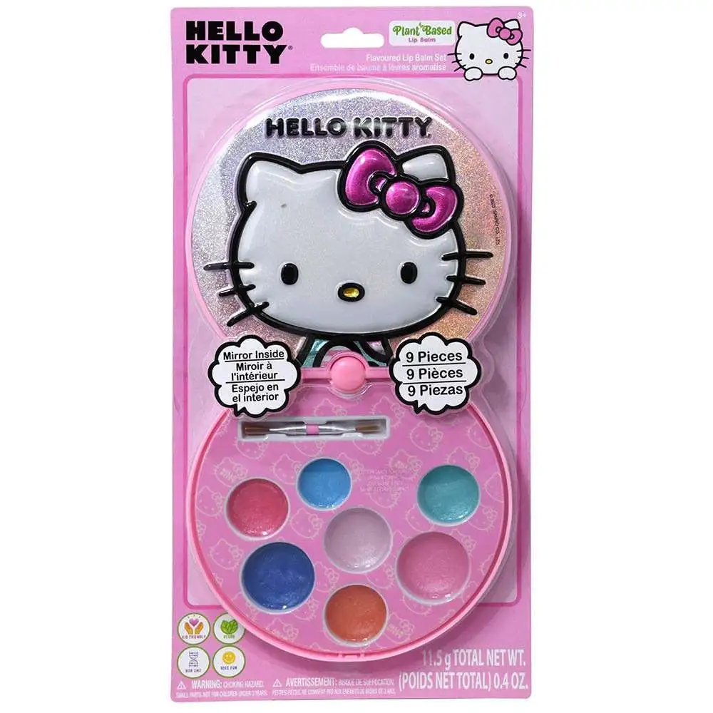 Hello Kitty Kitty Plant Based Lip Gloss Compact