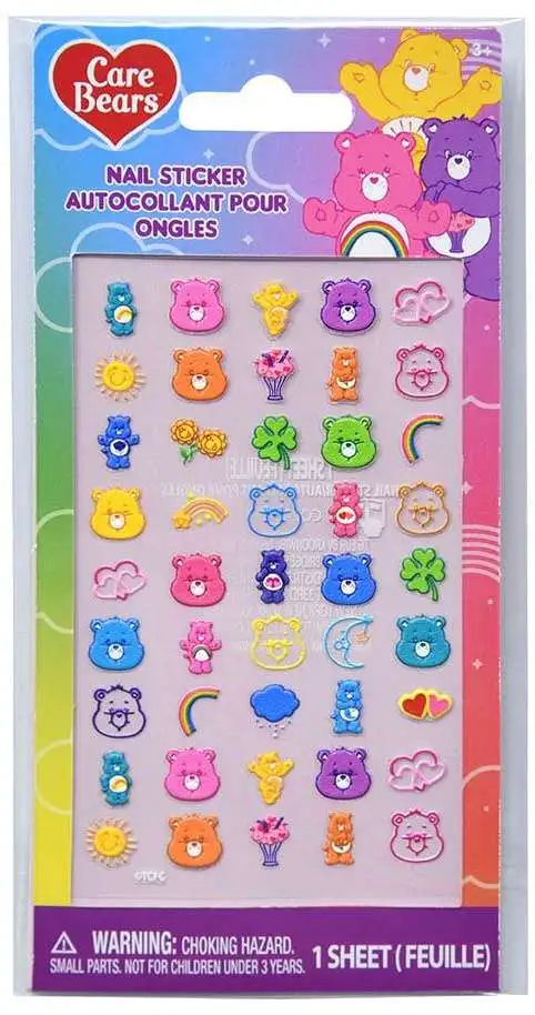 Care Bears Nail Sticker Sheet