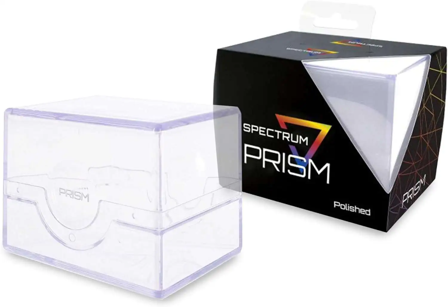 BCW Card Supplies Spectrum Prism Clear Deck Box