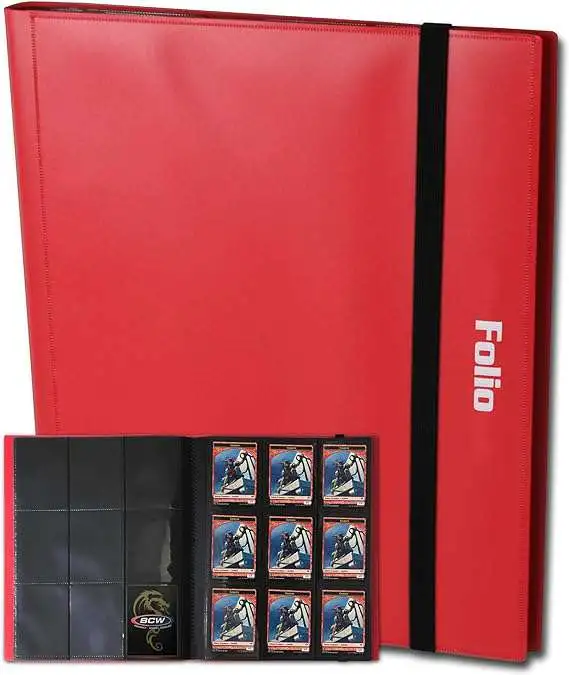Folio 9-Pocket Binder [Red]