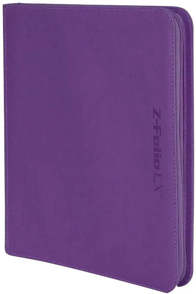 LX Z-Folio Purple 12-Pocket Album