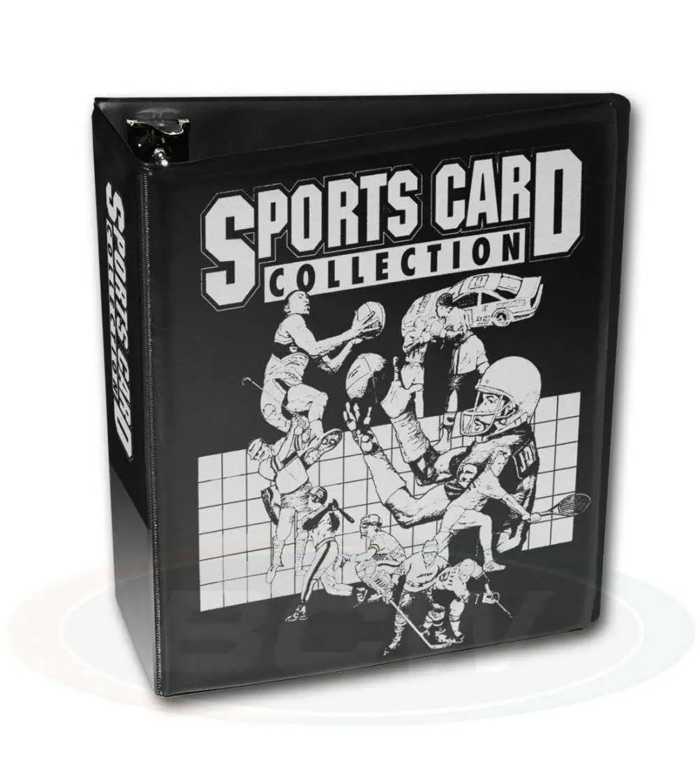 BCW 3 Inch Sports Card Collection Binder [Black]