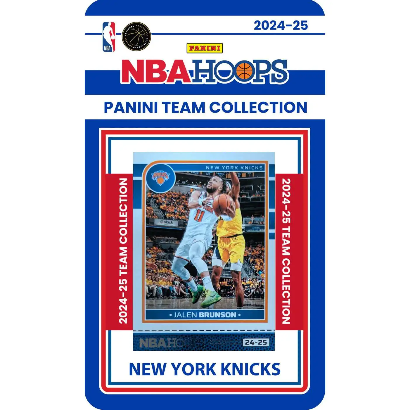 NBA New York Knicks 2024-25 Hoops Basketball Trading Card Team Set