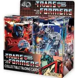 Transformers 40th Anniversary Trading Card Box Complete Series 1