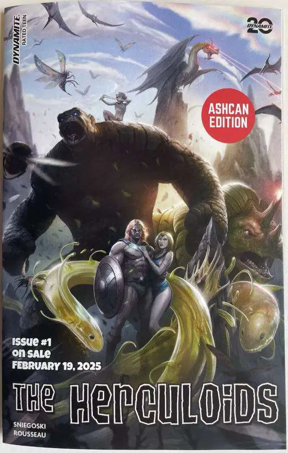 Dynamite Entertainment The Herculoids #1  Comic Book [Ashcan Edition]