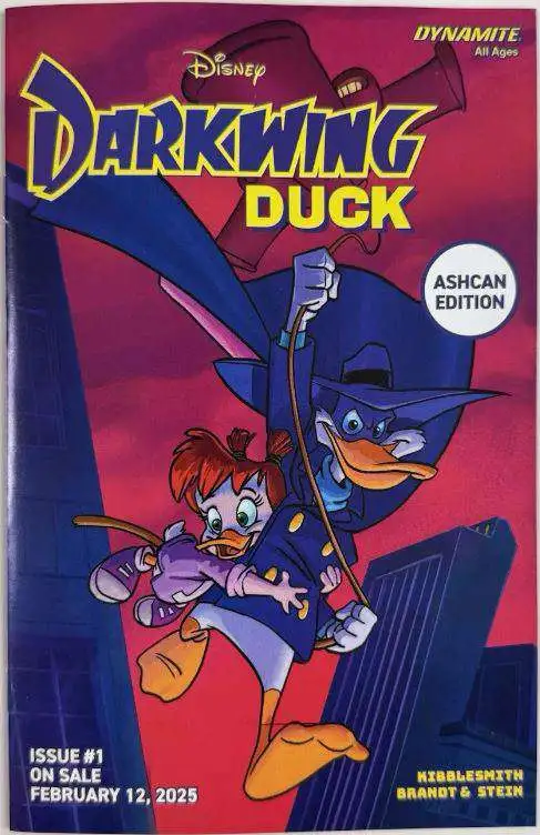 Dynamite Entertainment Darkwing Duck #1  Comic Book [Ashcan Edition]