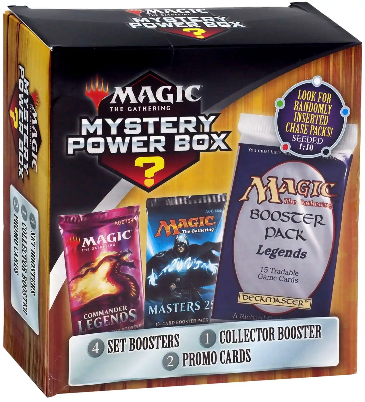 Magic The Gathering Trading Card Game Mystery Power Box 4 Set