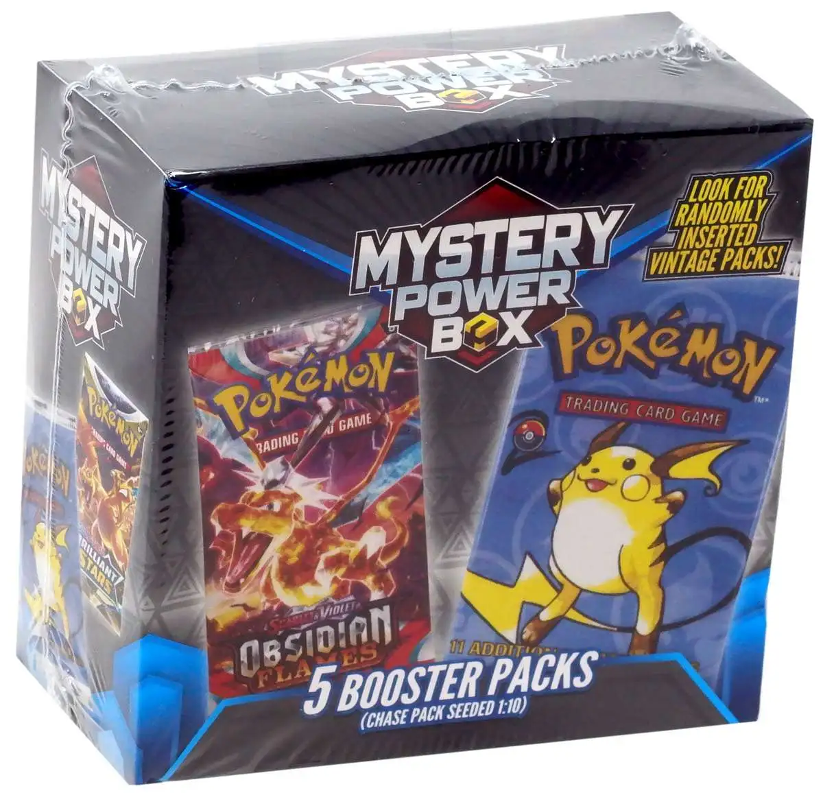 (6)Pokemon TCG Mystery Boxes NEW Factory authentic Sealed 1:10 Vintage Booster Pack