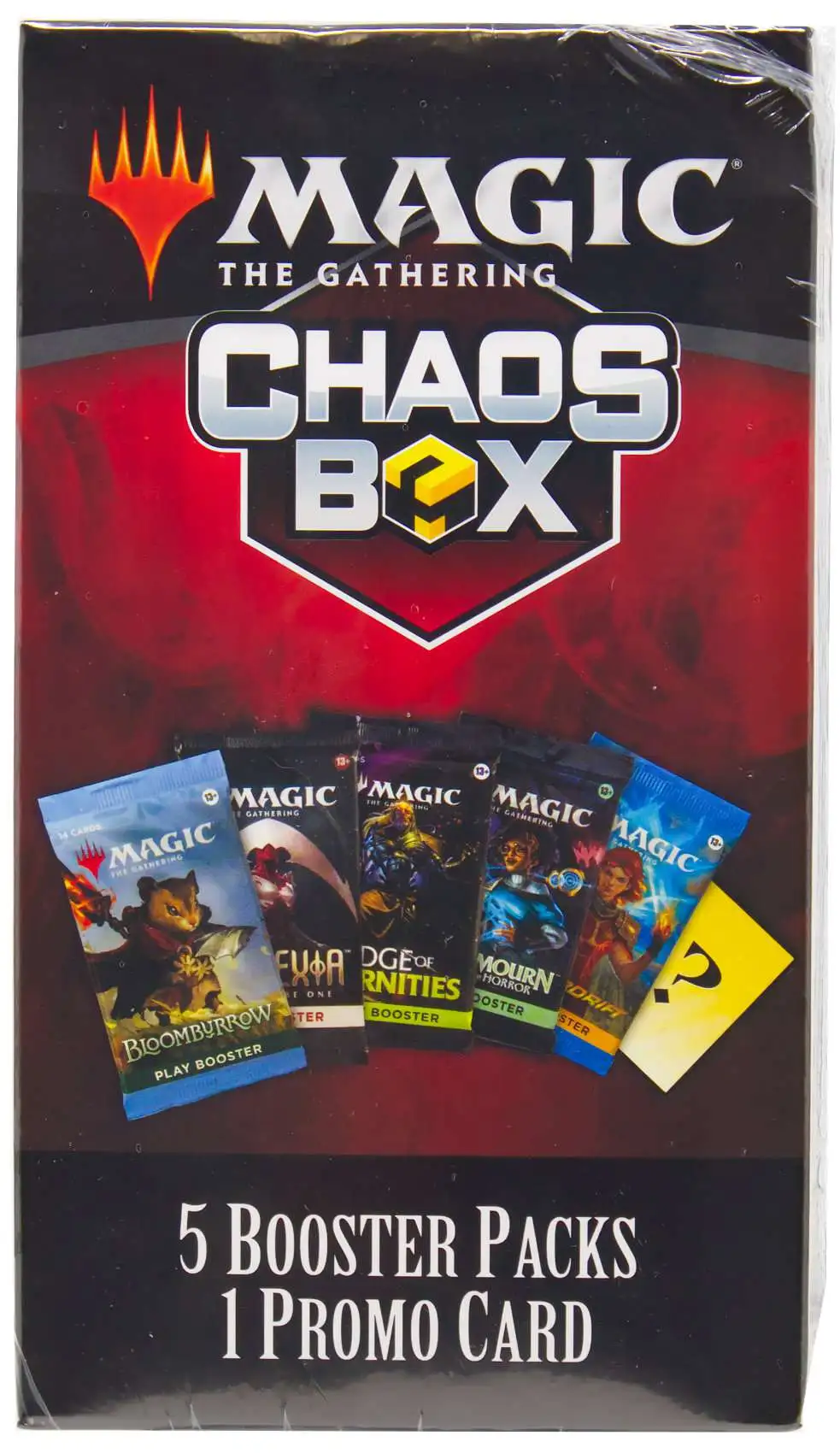 Magic The Gathering Chaos Box 5 Booster Packs 1 Promo Card MJ