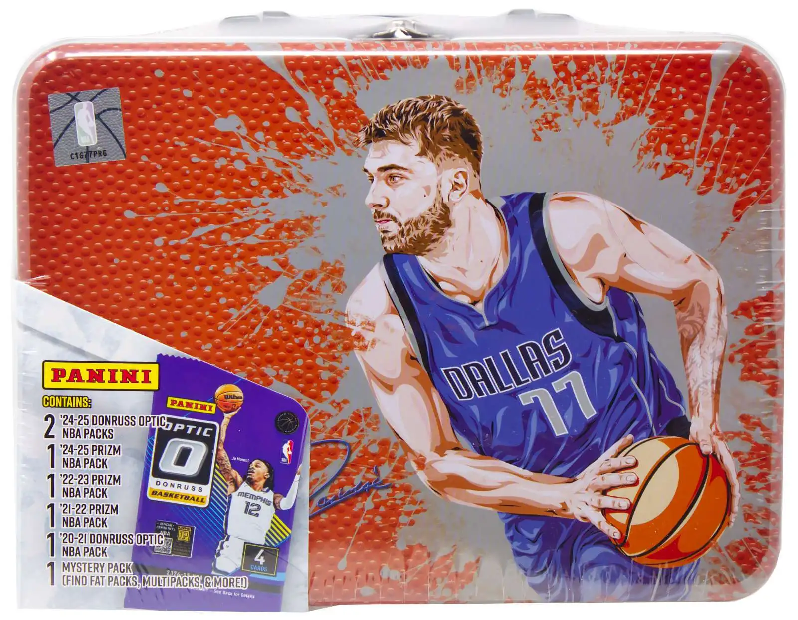 NBA Dallas Mavericks Panini Luka Doncic Trading Card COLLECTOR