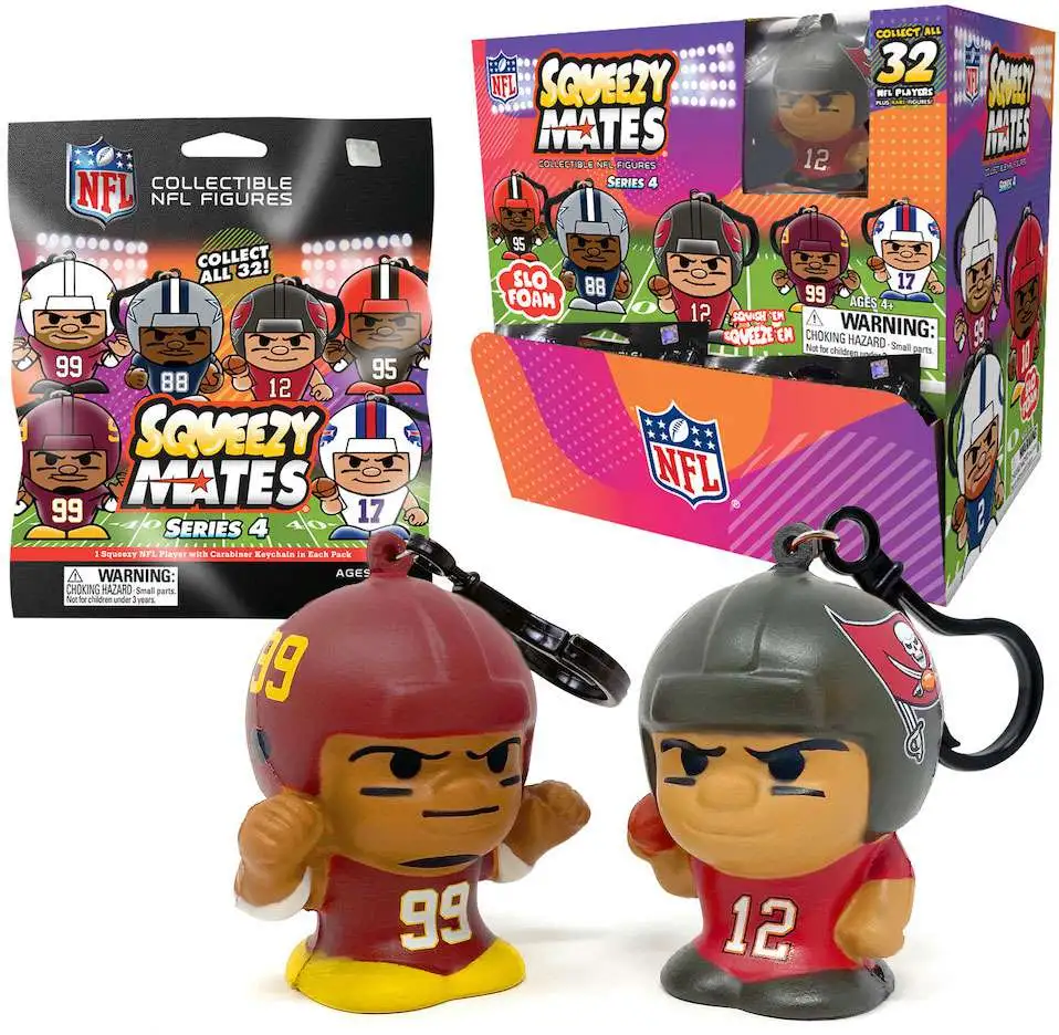 UPDATED 4/24 DISCONTINUED RARE YOU CHOOSE NFL SqueezyMates Series 3  INDIVIDUAL