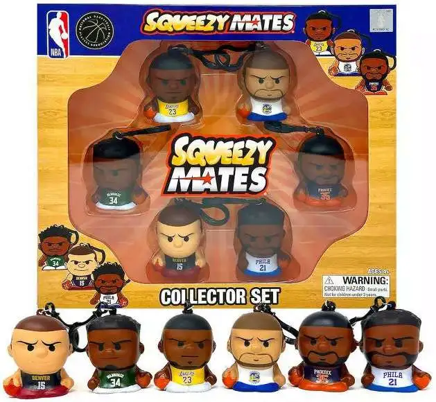 NBA Squeezy Mates Collector Set