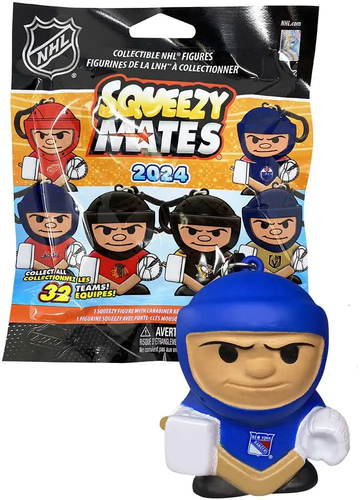 NHL Squeezy Mates 2024 Hockey Mystery Pack [1 RANDOM Slo Foam Figure]