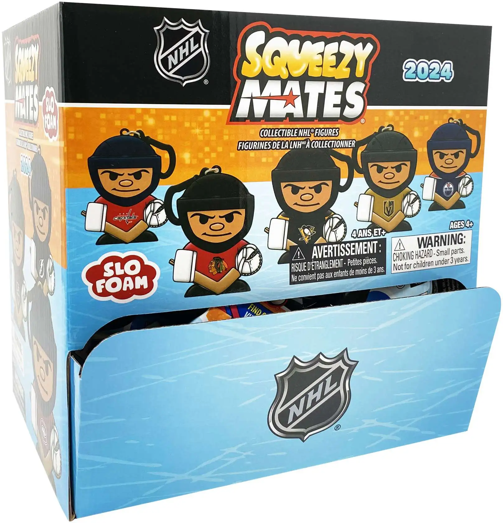 NHL Squeezy Mates 2024 Hockey Mystery Box [24 Packs]