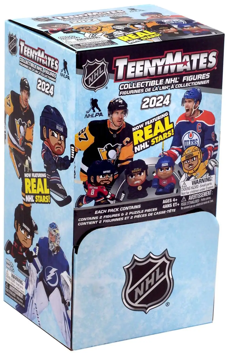 NHL TeenyMates 2024 Hockey Mystery Box [32 Packs]