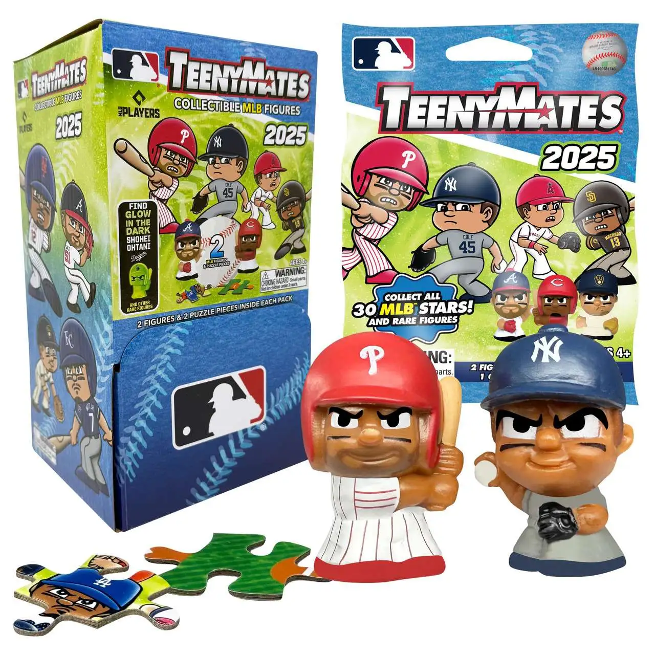 MLB TeenyMates Baseball Series 12 Mystery Box [32 Packs]