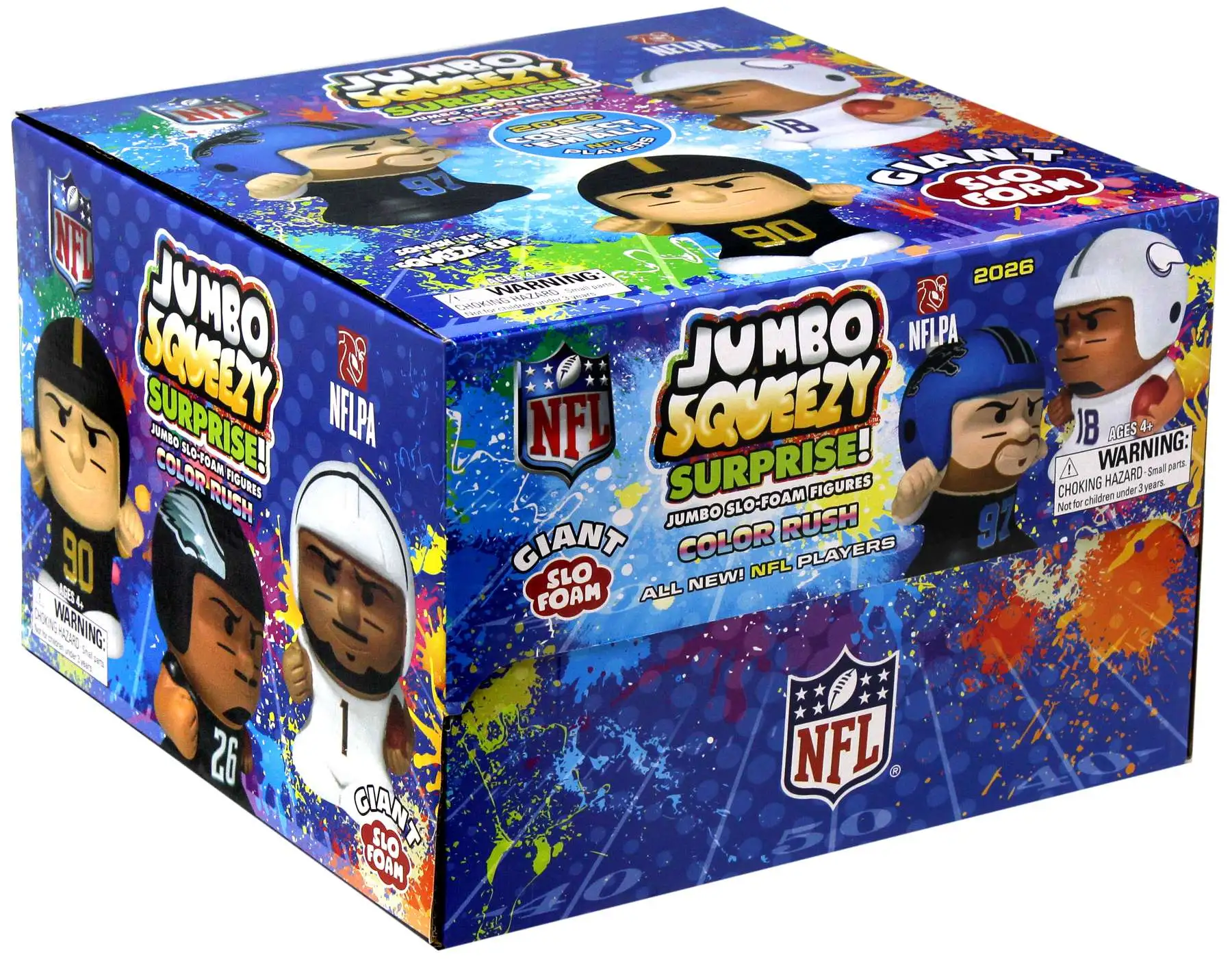 NFL JUMBO Squeezy Surprise Series 5 Football Color Rush Mystery