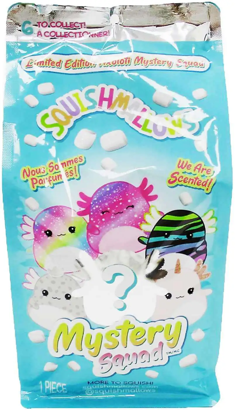 Squishmallows Axolotl Mystery Squad 8-Inch Mystery Pack