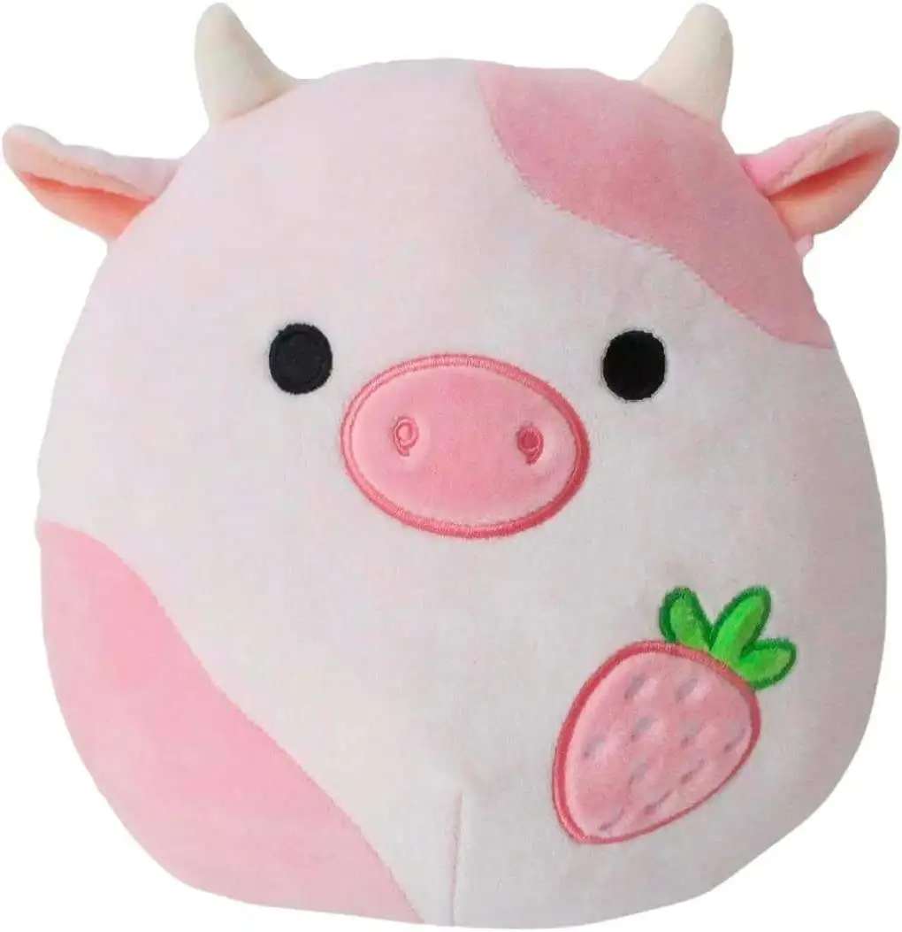 Squishmallows Reshma the Cow Exclusive 8-Inch Plush [Strawberry]