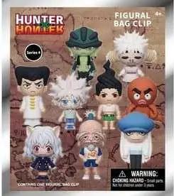 3D Figural Foam Bag Clip Hunter x Hunter Series 4 Mystery Box [24 Packs]