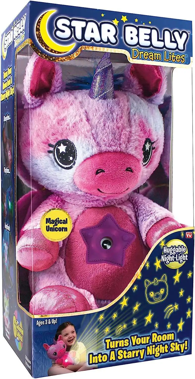 Star Belly Dream Lights Magical Unicorn Huggable Night-Light [Damaged Package]