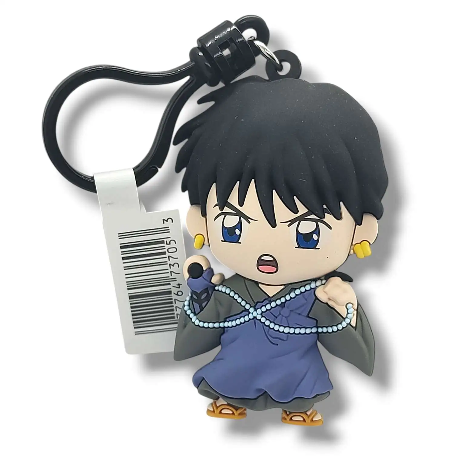 InuYasha Figural Bag Clip Series 2 Miroku 2.5 Mini Figure Prayer