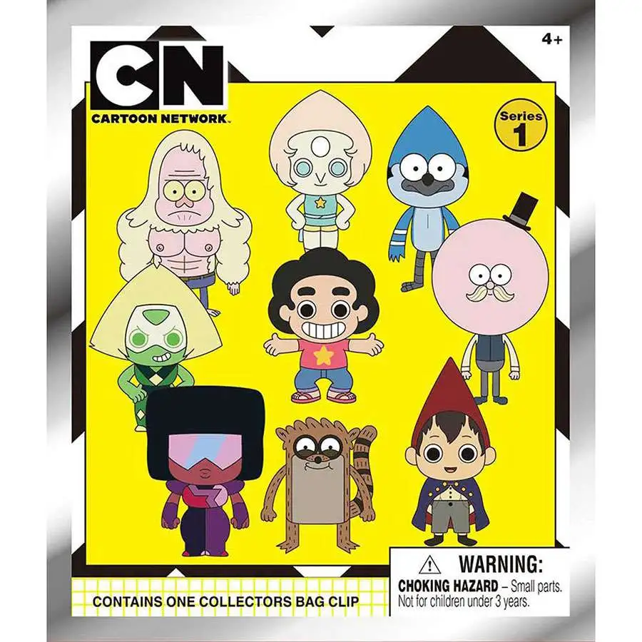 3D Figural Foam Bag Clip Cartoon Network Series 1 Mystery Pack [1 RANDOM Figure]