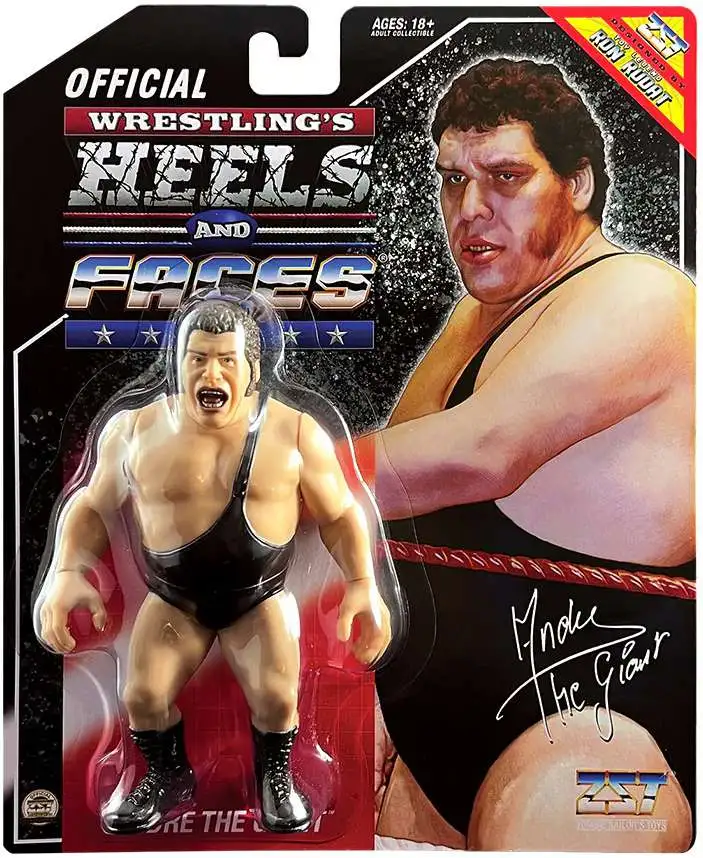 Wrestling's Heels & Faces Andre the Giant Action Figure [Black]
